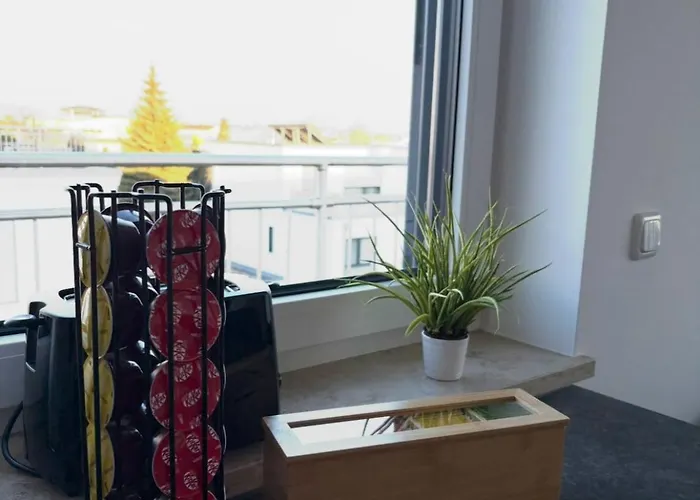 דירה Modernes Serviced - Penthouse View נורדלינגן