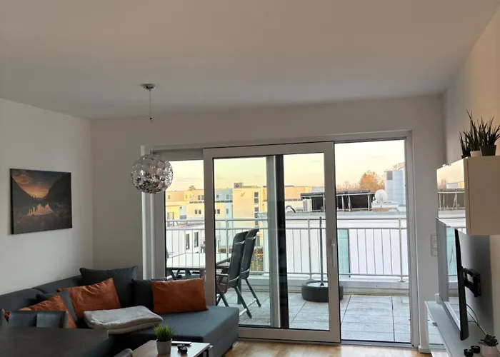Modernes Serviced - Penthouse View דירה *