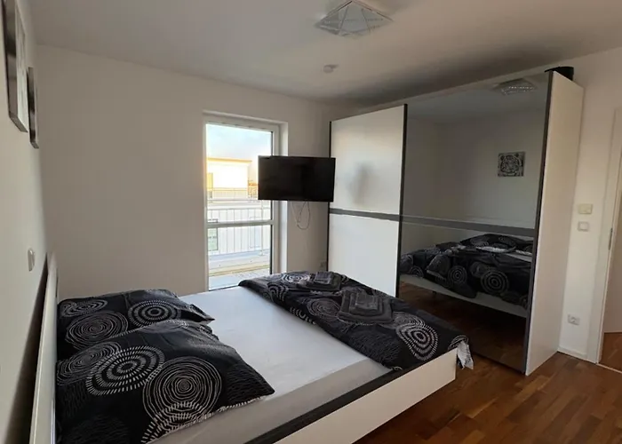 דירה Modernes Serviced - Penthouse View *