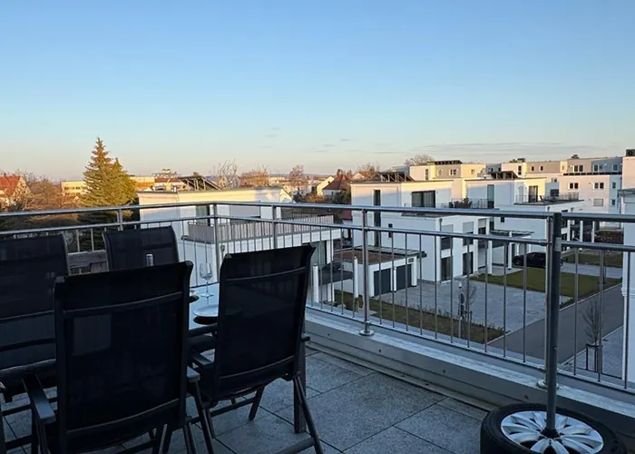 דירה Modernes Serviced - Penthouse View