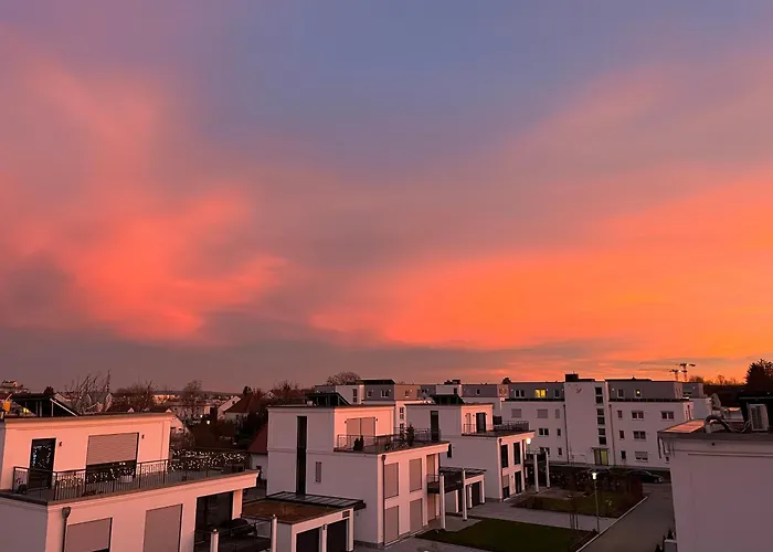 Modernes Serviced - Penthouse View דירה *